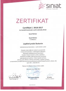 Certifikace SINIAT